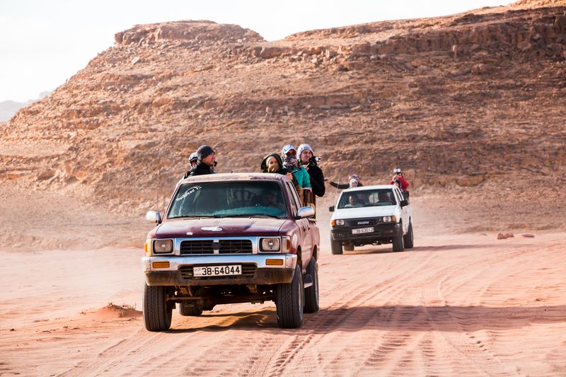 Circuit en 4x4 de 02 heures dans le Wadi Rum (avec ou sans nuitée) (WR-JHT-001)